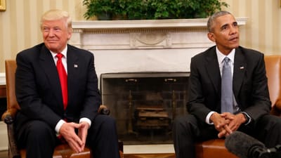 Trump diz a Michelle Obama que só é presidente graças a Barack - TVI