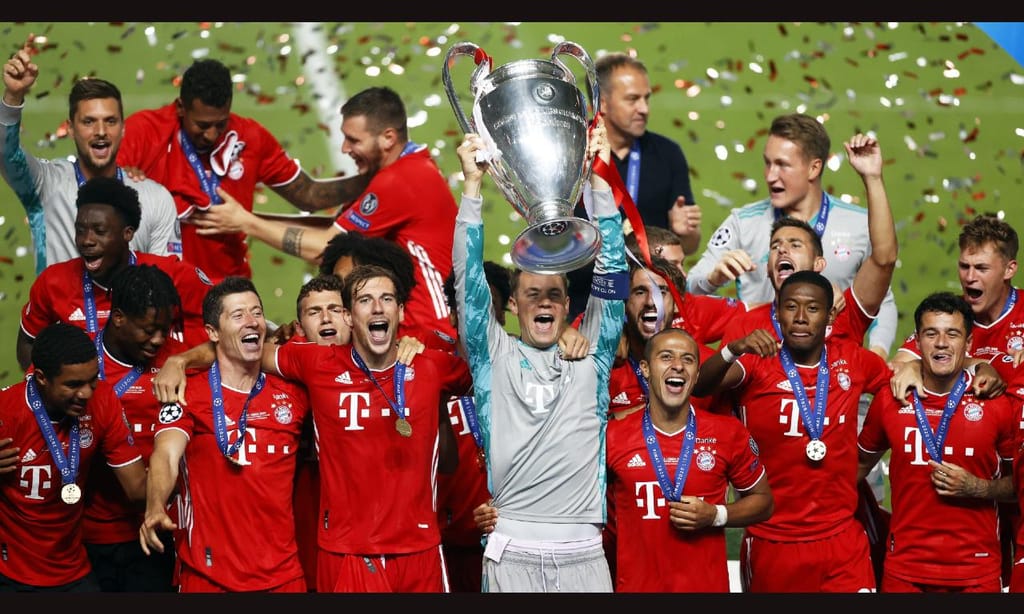 Momentos do futebol internacional 2020: Bayern conquista Liga dos Campeões em Lisboa