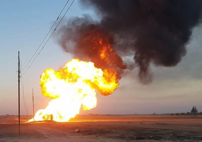 Explosão em gasoduto deixa Síria às escuras - TVI