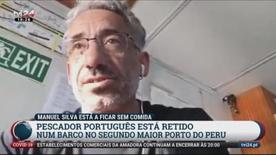 Português preso em barco no Peru sem mantimentos e combustível - TVI