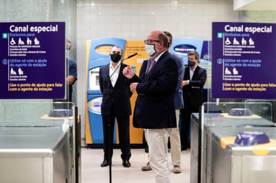 Covid-19: Metro de Lisboa preparado para aumento de passageiros em setembro - TVI