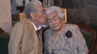 Estão casados há 79 anos e juntos têm quase 215 - TVI