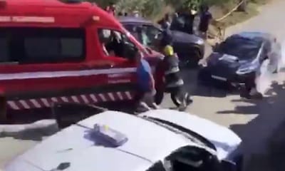 VÍDEO: despiste no Rali do Alto Tâmega faz três feridos - TVI