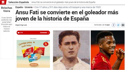 «Da Disney», «espetacular», «o eleito»: Espanha rendida a Ansu Fati - TVI