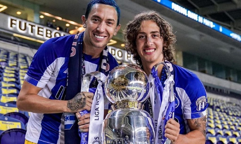 Marchesín e Fábio Silva (foto Instagram)