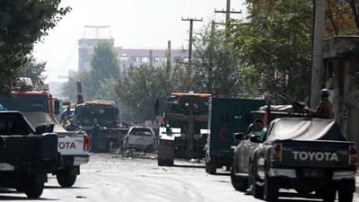 Dez mortos no atentado que feriu vice-presidente do Afeganistão - TVI