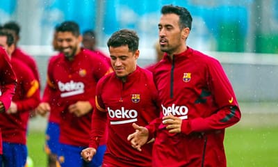 Barcelona: Coutinho lesiona-se e deve falhar jogo frente à Juventus - TVI