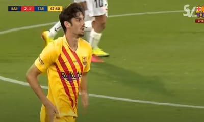 VÍDEO: foi por isto que Trincão deixou água na boca na estreia pelo Barça - TVI
