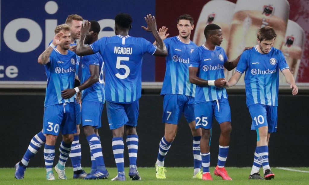 Gent bateu Rapid Viena e segue para o play-off da Liga dos Campeões