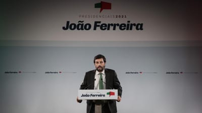 Presidenciais: João Ferreira apresenta-se como o candidato "da convergência" - TVI