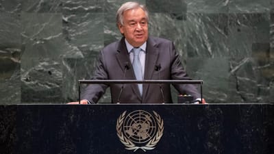 ONG avaliam como positivo o mandato de António Guterres à frente da ONU - TVI