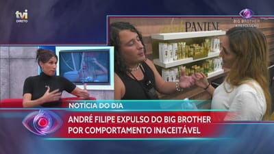 Será que André Filipe esteve a representar? - Big Brother