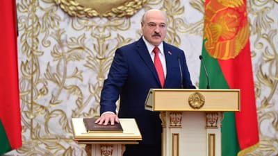 Bielorrússia: UE avança com sanções a Lukashenko e ao filho - TVI