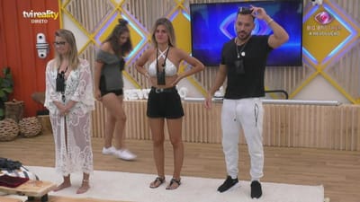 Andreia, Jéssica A. e André A. formam as suas equipas - Big Brother