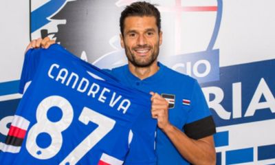 OFICIAL: Sampdoria contrata Candreva ao Inter de Milão - TVI