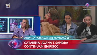 Ana Garcia Martins sobre Joana: «Acha que é adoradíssima cá fora» - Big Brother