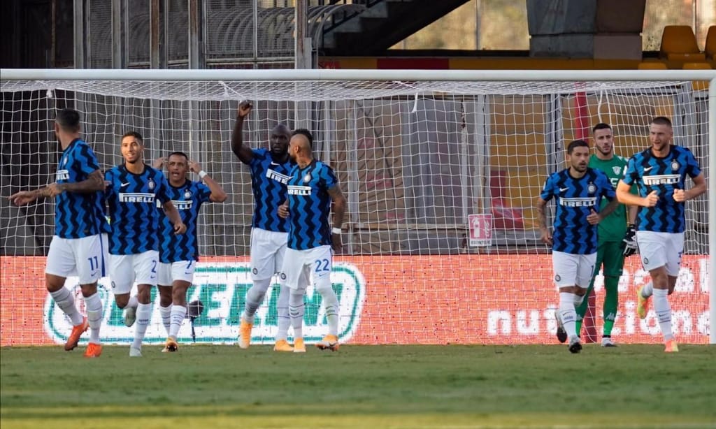 Benevento-Inter (Mario Taddeo/EPA)