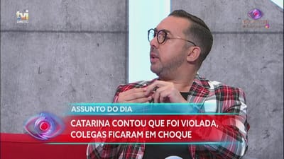 Flávio Furtado sobre Catarina: «Fez mais na história dos realities do que muitos» - Big Brother