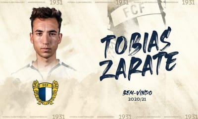 OFICIAL: Tobias Zarate no Famalicão até final da temporada - TVI