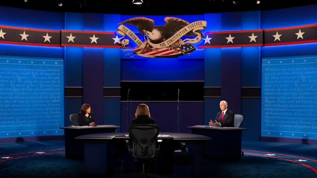 Debate entre Kamala Harris e Mike Pence