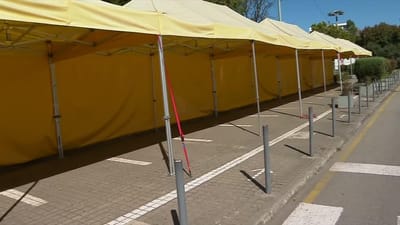 Hospital de São João reativa tendas: nova vaga de covid-19 vai ser "provavelmente pior" - TVI
