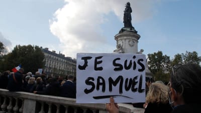 Assassino de professor francês publicou áudio a dizer que vingou o profeta Maomé - TVI