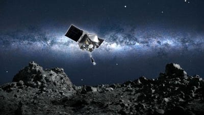 Uma sonda da NASA quer dar um encosto no asteroide Bennu com um "aspirador ao contrário" - TVI