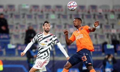 Champions: Basaksehir histórico vence Man. United de Bruno Fernandes - TVI