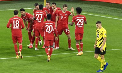 VÍDEOS: Bayern vence em Dortmund com espetáculo de luxo (3-2) - TVI