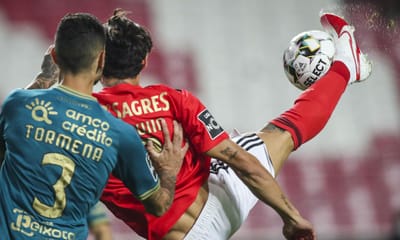 Benfica-Sp. Braga, 2-3 (resultado final) - TVI