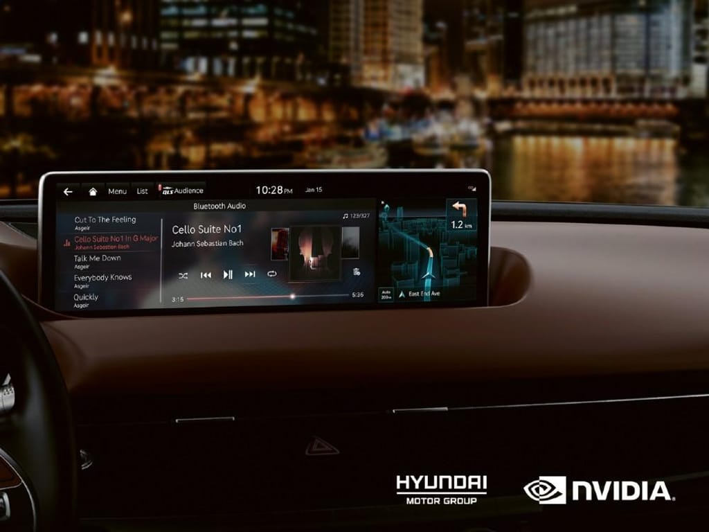 Hyundai e Nvidia Drive