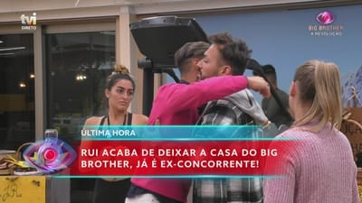 Rui Pedro abandona a casa do «Big Brother» - Big Brother