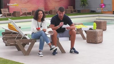 Jéssica e Renato reagem a avião dos fãs: «São uns amores!» - Big Brother