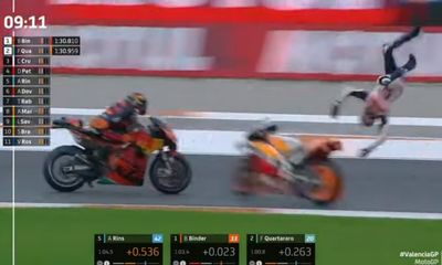 VÍDEO: a arrepiante queda de Álex Márquez na qualificação do MotoGP - TVI