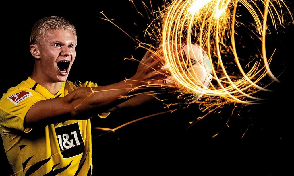 Haaland (foto Borussia Dortmund)