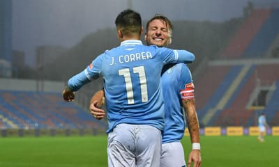 VÍDEO: Immobile marca golaço no empate da Lazio - TVI