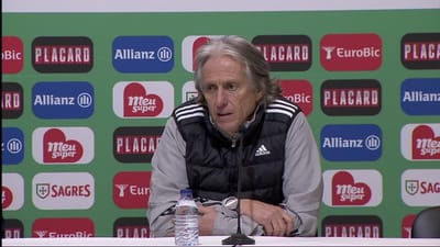 Jesus: «O Gilberto fez o melhor jogo desde que chegou ao Benfica» - TVI