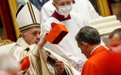 Papa eleva 13 cardeais e pede-lhes que não usem o título para corrupção ou ganhos pessoais - TVI