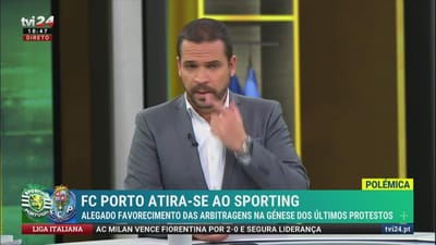 Rui Pedro Braz arrasa VAR: "Deviam ser todos despedidos. São incompetentes" - TVI