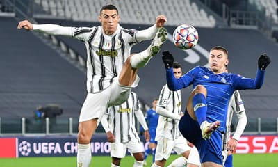 Champions: Juve bate Dínamo na noite do golo 750 de Ronaldo - TVI