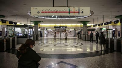 Circulação no Metro de Lisboa retomada após greve parcial dos trabalhadores - TVI