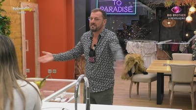 Pedro culpa ciúmes de André Abrantes no excesso de testosterona - Big Brother