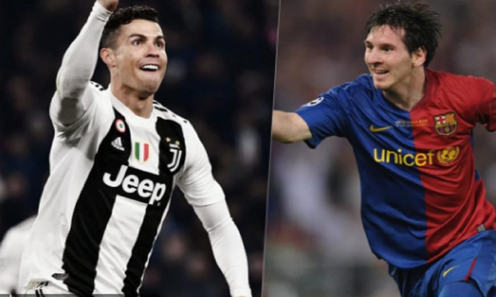 Ronaldo e Messi (BT Sport)
