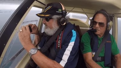 Cineasta deixa voar iPhone de avião e momento fica registado em vídeo - TVI