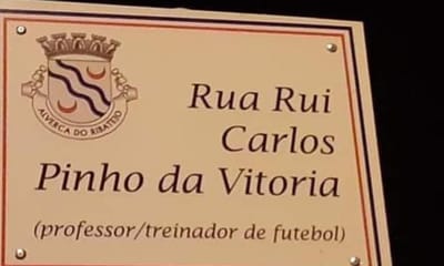 FOTO: Rui Vitória dá nome a rua em Alverca - TVI