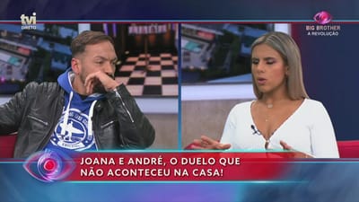 André Abrantes para Joana: «O teu jogo é diferente do meu» - Big Brother