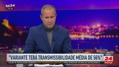 "Alta incidência em Portugal serve de arranque para uma terceira vaga da pandemia” - TVI