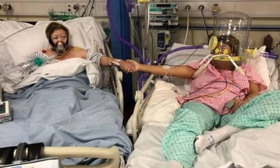 Covid-19: mãe morre após retirar máscara de oxigénio para falar com as filhas uma última vez - TVI