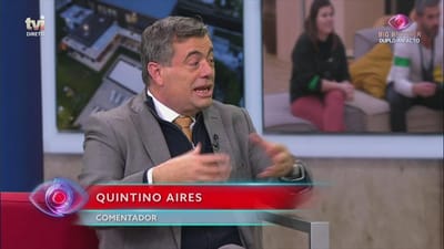 Quintino Aires: «Alguns não são dignos de lá estar» - Big Brother