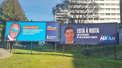 Do ataque a Marcelo aos "portugueses de bem". Os cartazes mais polémicos destas presidenciais - TVI